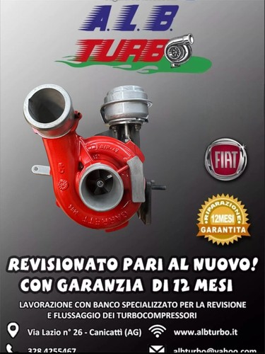 Turbina fiat marea stilo - fiat, marea/